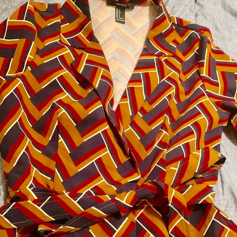 Abstract print romper - Picture 6 of 7